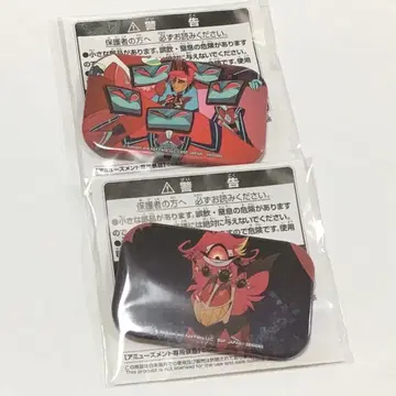 해즈빈 호텔 스퀘어 캔뱃지 알래스터