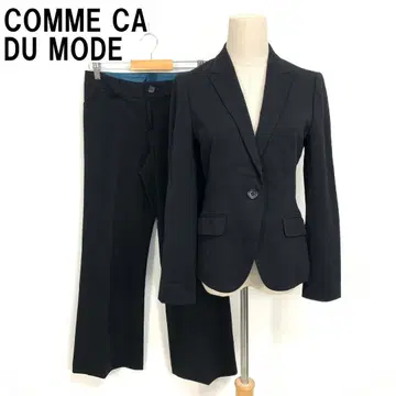 A7360 꼼사데모드 수트 셋업 세트 울 안감 있음 블랙 9