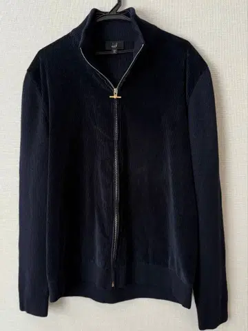 dunhill 네이비 코듀로이 점퍼