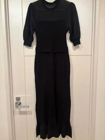 Laguna moon 블랙 니트 원피스