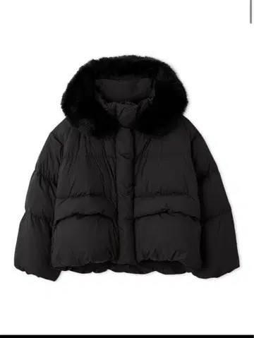 FRAY I.D 프레이 아이디 후드 퍼 숏 다운 코트