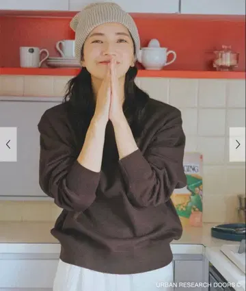 택 포함 새상품 UR TECH 200일 니트 맨투맨 라이크 풀오버 도어즈