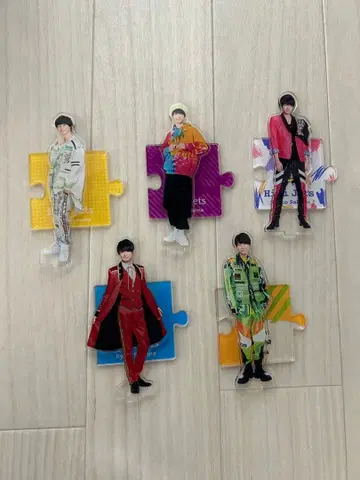 아크릴 스탠드 5체 세트