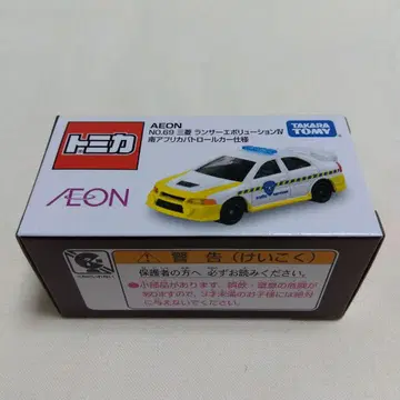 AEON 토미카 미쓰비시 랜서 에볼루션 4 아프리카 경찰 차량