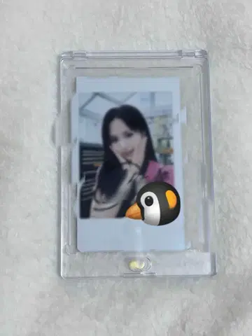 TWICE 미나 친필 사인 폴라로이드