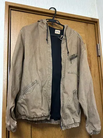 X-LARGE x Lee 콜라보 후드 부착 자켓 M