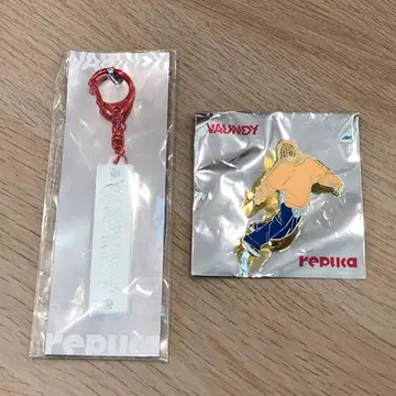 미사용 Vaundy replica 핀즈 핀 배지 키링 세트
