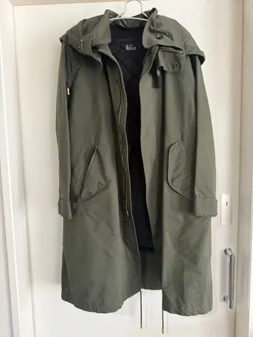 THE RERACS 모즈 코트 카키 38