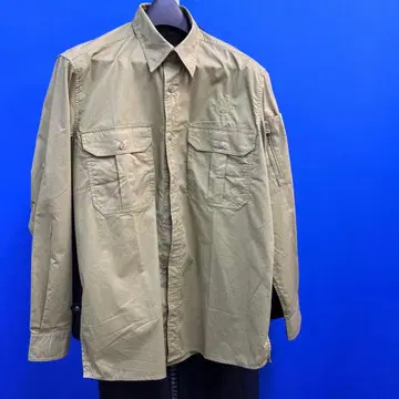 BERETTA 올리브 긴팔 셔츠 L