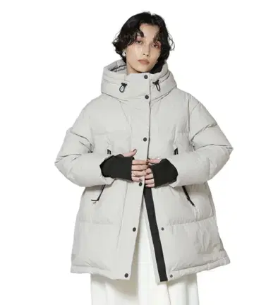 NANO universe 니시카와 다운(R)/솔로텍스 A라인 다운