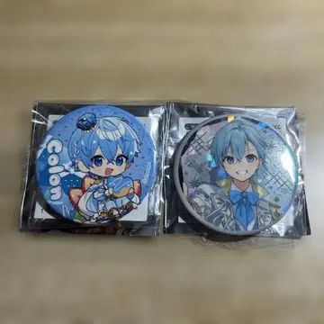 스토푸리 9주년 캔뱃지 코론군 등신 데포 2개 세트