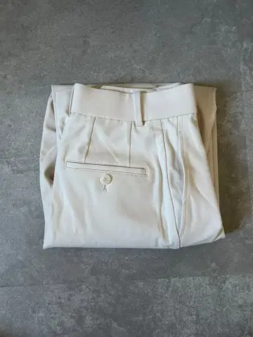 유니클로 랙 와이드 팬츠 내추럴 XS