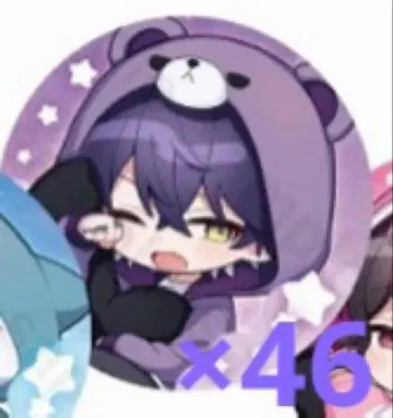 시쿠포니 이루마 네무네무 캔 배지 기본