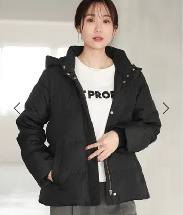 [ 글로벌 워크 ] 우츠쿠 실루엣 발수 다운 후드 블루종