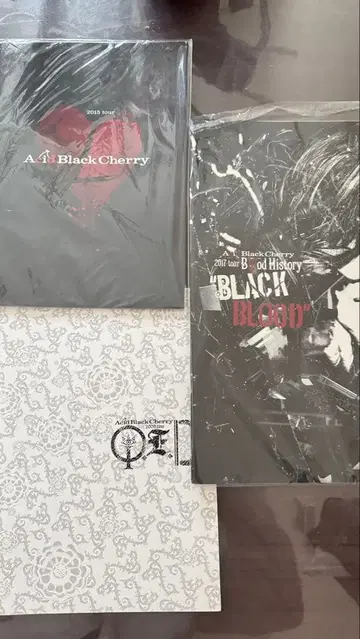 Acid Black Cherry 라이브 팜플렛