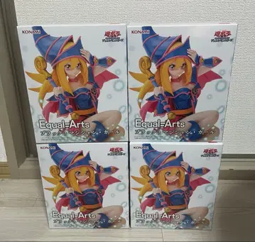 KONAMI 이퀄=아츠 블랙 매지션 걸 4개 세트