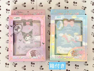 산리오 쿠로미 시나모롤 두근거리는 씰&씰 수첩