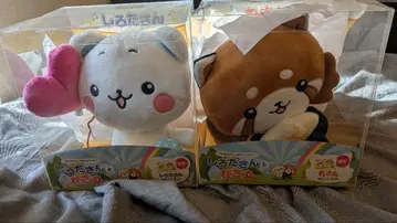 NISSEN 니센 시로타 씨와 레사마루 봉제 인형 2개 세트 한정판