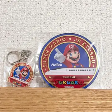 슈퍼 마리오 JR 규슈 마리오 아크릴 키링 아크릴 마그넷
