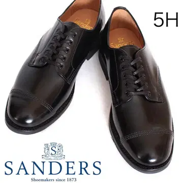 Sanders Military Derby Shoe GB 5.5 블랙