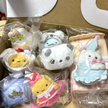 스미코구라시 귀여운 손바닥 봉제 인형 세트