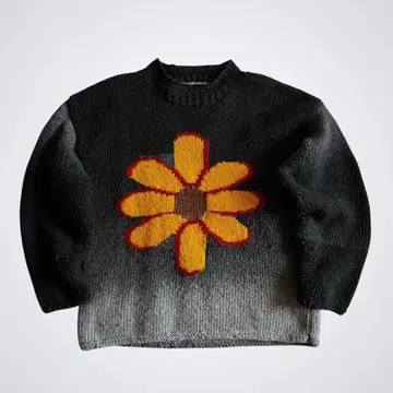 빈티지 에콰도르 니트 Vintage Ecuador Knit 꽃무늬