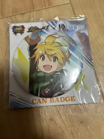 [ 미개봉 새상품 ] 몬헌F 콜라보 카가미네 렌 캔뱃지