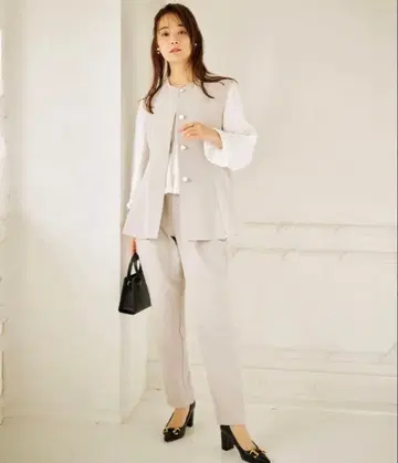 Ranan 베이지 수트 셋업 M