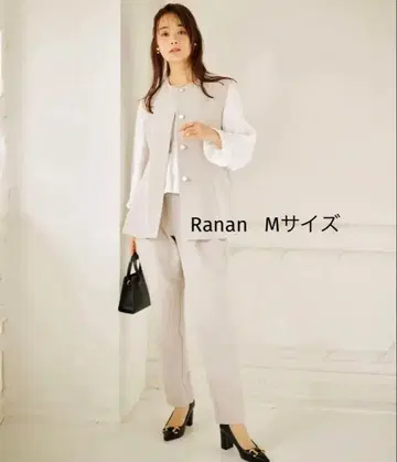 Ranan 베이지 수트 셋업 M