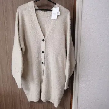 새상품 LOWRYS FARM 아이보리 가디건 F 사이즈