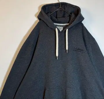 L.L.Bean 엘엘빈 자수 로고 속기모 후드티
