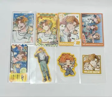 우사미 리토 삼위일체 폴라로이드 스티커 전종 8세트