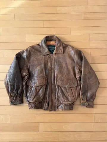 90s a-2 g-1 플라이트 자켓 가죽 자켓