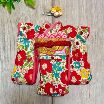 오비츠11 사이즈 기모노 화복 후리소데 머리 장식 설날