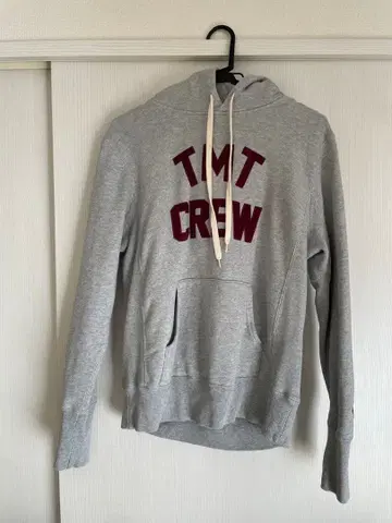 TMT 그레이 후드티