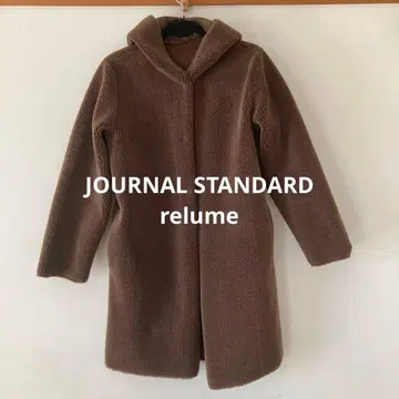 journal standard 레리움 페이크 무스탕 푸드코트