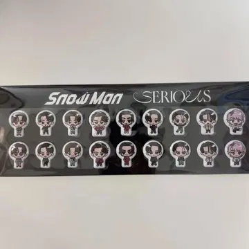 Snow Man SERIOUS 초회반 A 특전 스노푸쿠씰
