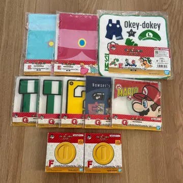 미개봉 새상품 슈퍼 마리오 제일복권 묶음 판매