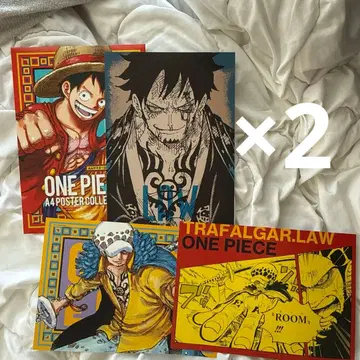 ONE PIECE A4 포스터 컬렉션