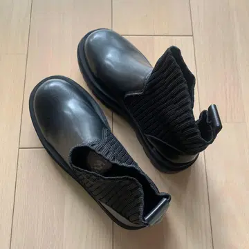 사이드 고어 부츠 블랙 37