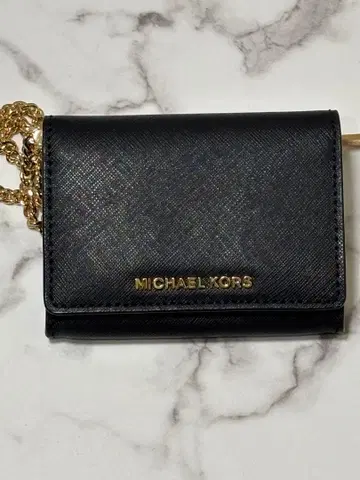 MICHAEL KORS 블랙 명함 카드 홀더