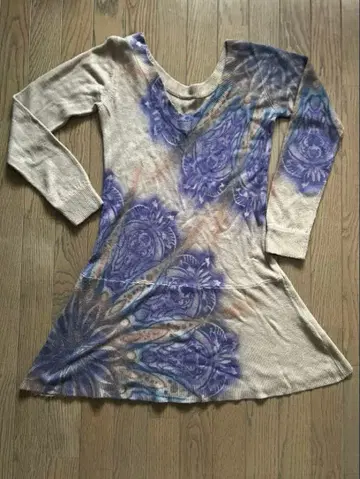 yokang 니트 원피스 튜닉 M