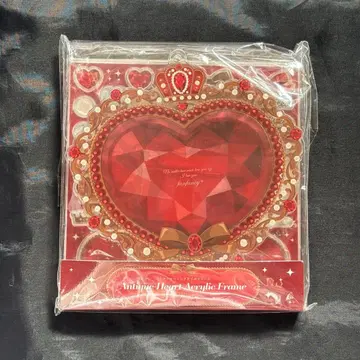 앤티크 아크릴 프레임 레드