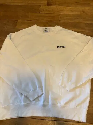 THE MINE COLLECTION 화이트 맨투맨 M