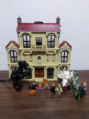 레고 lego 쥬라기 75930 공룡 락우드 저택에서 대소동