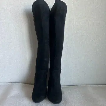 RANDA 블랙스 에이드 니하이 부츠