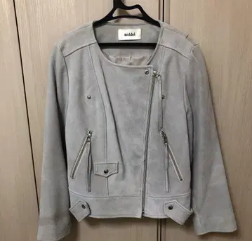 라이더 자켓 스나이델 SNIDEL 시어링 가죽