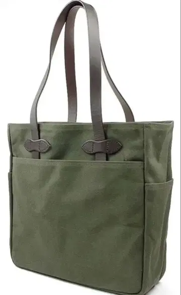 FILSON 캠퍼스 오픈 토트백 올리브
