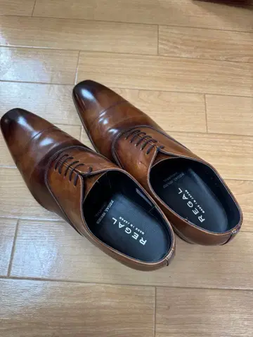 REGAL 브라운 드레스 슈즈