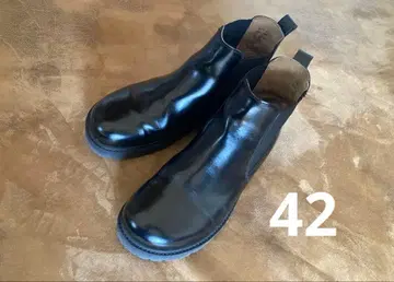 레어 BIRKENSTOCK 탈론 내추럴 가죽 사이드 고어 부츠